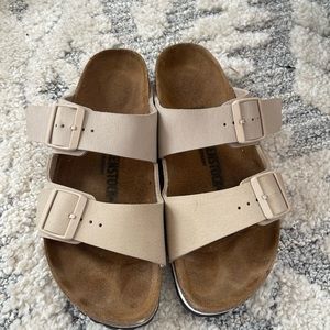Tan Birkenstocks Arizona
